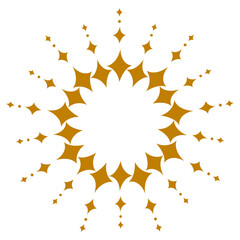 New Year Fireworks. Set of new year firework vector illustration. Fireworks. Set of gold firecracker icons for Anniversary, New year, Celebrate, Festival.