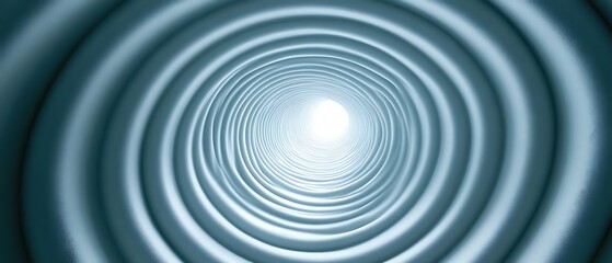 Fototapeta premium Abstract swirling tunnel light.
