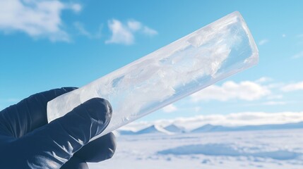 Unveiling Prehistoric Climates: Scientists Analyzing Ancient Ice Cores at Polar Research Station