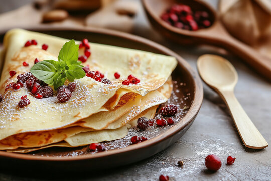 Cr&ecirc;pes au sucre 