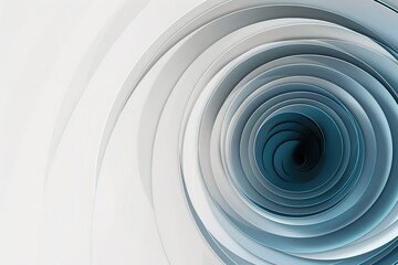 Fototapeta premium Abstract swirling design in shades of blue and white. Perfect for backgrounds or modern design projects.