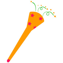 New Year Element. New year's eve elements collection.