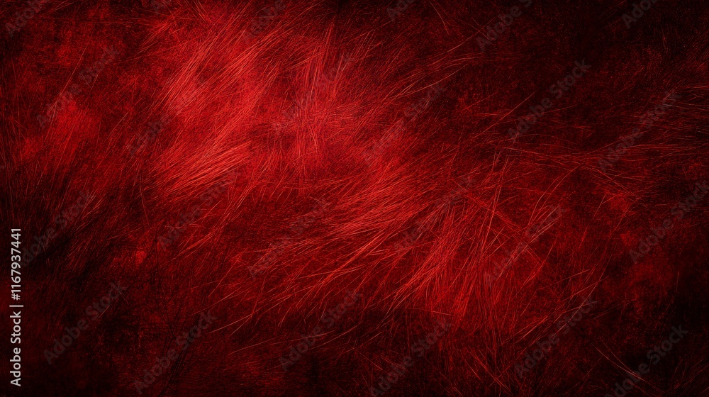 Poster dark red textured surface: linear pattern