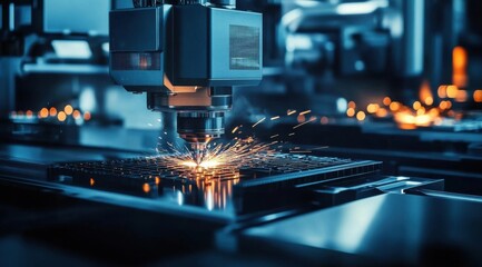 Precision CNC Milling Machine in Metal Fabrication, Embracing Advanced Machining Techniques.