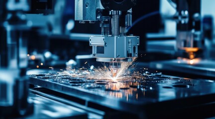 Precision CNC Milling Machine in Metal Fabrication, Embracing Advanced Machining Techniques.