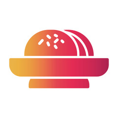 khanom buang Gradient icon