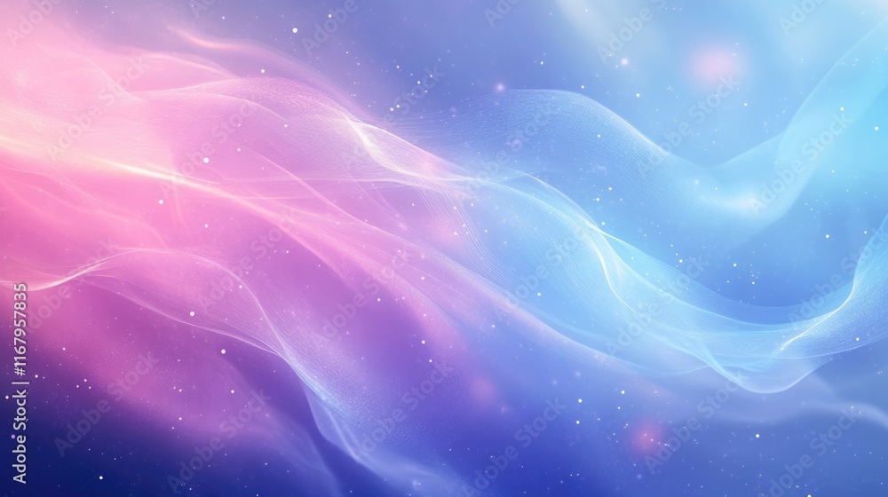 Poster abstract background with light blue and white colors, a technology banner concept for internet conne