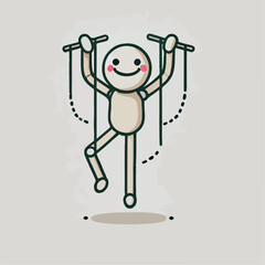 Illustration of a puppet