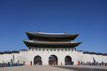Korea Seoul Gwanghwamun Gate