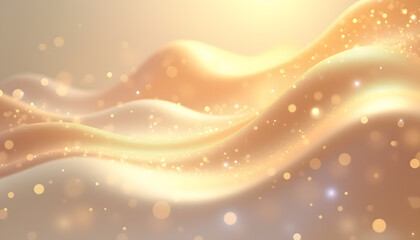 Abstract Pearl and Gold Texture with Subtle Radiance
