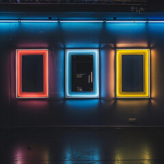 frames on wall
