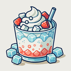 strawberry ice cream