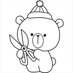 a vector of polar bear 