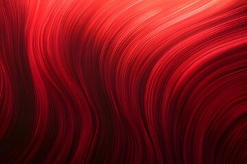 Abstract Red Wave Background: Curving Lines, Gradient Texture, Dynamic Design