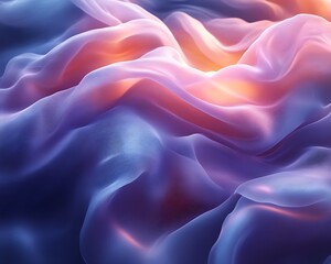 Obraz premium Abstract colorful fabric texture with soft light.