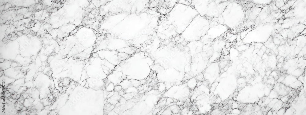 Poster White marble texture background.  High-resolution image of a polished marble surface showing natural veining and patterns.