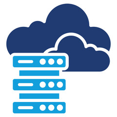 Data Storage Icon Element For Design
