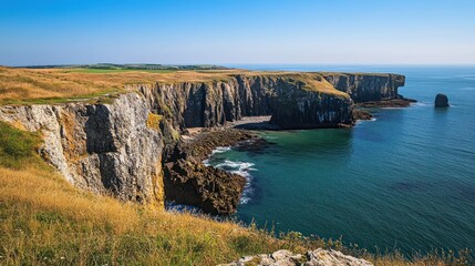 Majestic Cliffs of Pembrokeshire Coast National Park