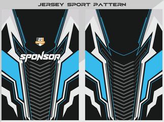 Sports Jersey Shirt Design Ready To Print - For Sublimation