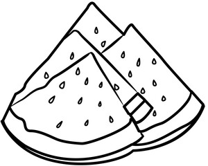 watermelon coloring book
