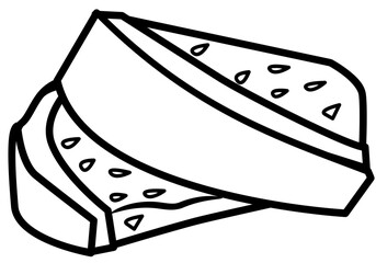 watermelon coloring book