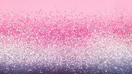 Pink, Purple, Silver Glitter Gradient Background