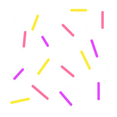 Colorful Sprinkles Decoration