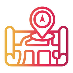 placeholder Line Gradient Icon