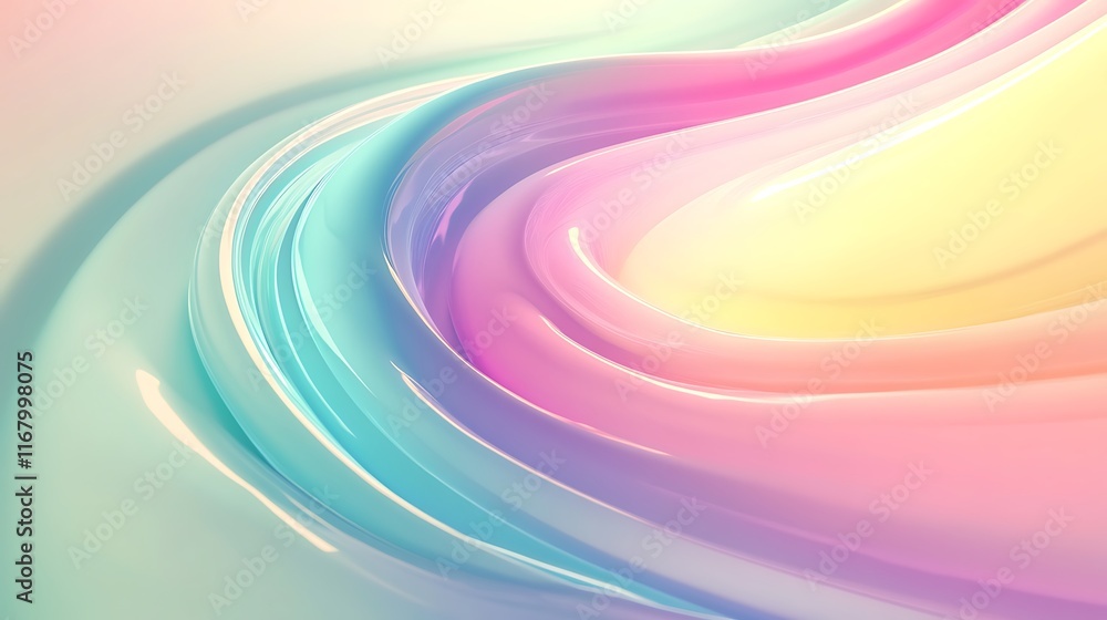 Poster multicolored abstract swirls with a powder color explosion, creating a vibrant and dynamic backgroun