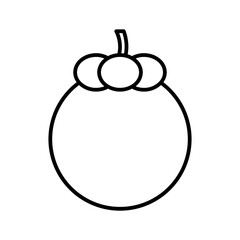 Obraz premium peanut line icon