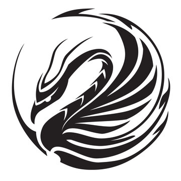 Phoenix Design Abstract Round Vector