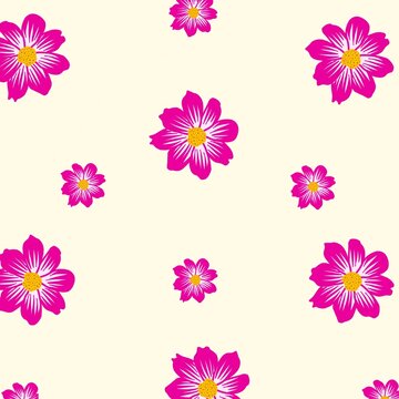 Elegant floral wallpaper design featuring delicate blooms