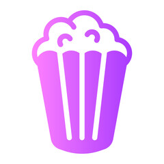 popcorn Gradient icon