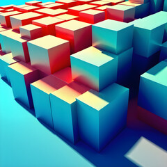 Obraz premium 3d cube