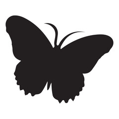 butterfly silhouette vector