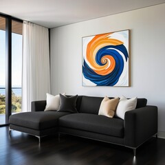 3d render of a room