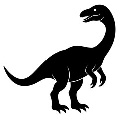 Dinosaur silhouette illustration