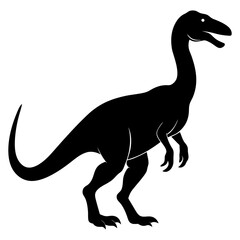 Dinosaur silhouette illustration