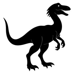 Dinosaur silhouette illustration