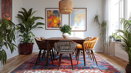 Cozy atmosphere modern dining room design inspiration ideas