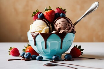 Decadent Delight - The Ultimate Ice Cream Experience.