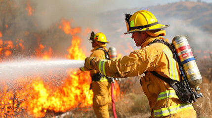 Wildfire Fighters: Bravery in the Face of Flames 