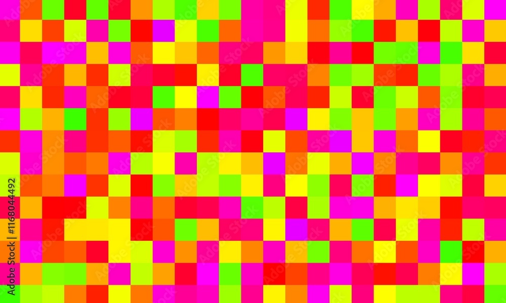 Poster abstract colorful mosaic squares pattern background