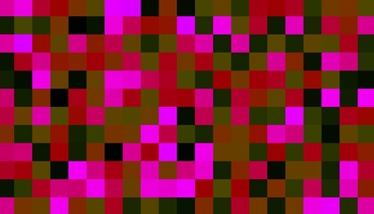 Abstract colorful mosaic squares pattern background