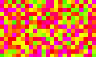 Abstract colorful mosaic squares pattern background