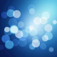 Abstract blue bokeh, soft focus, dreamy light , hue, sky
