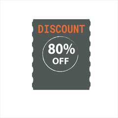 Flash sale discount promotion tag