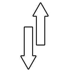 exchange arrow icon set vector illustration eps 10.