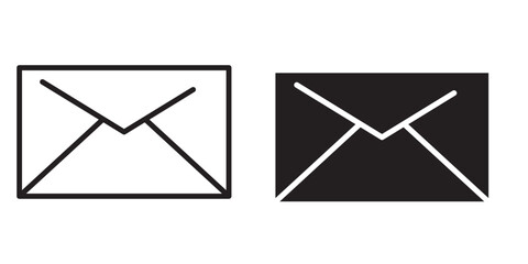 Envelope icon, Mail icon vector for web, computer and mobile app