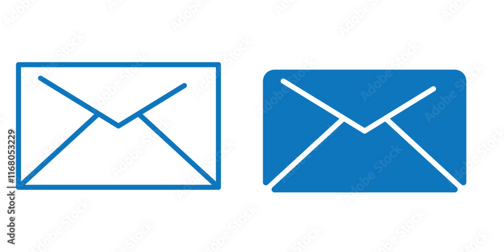 Poster envelope icon, mail icon vector for web, computer and mobile app